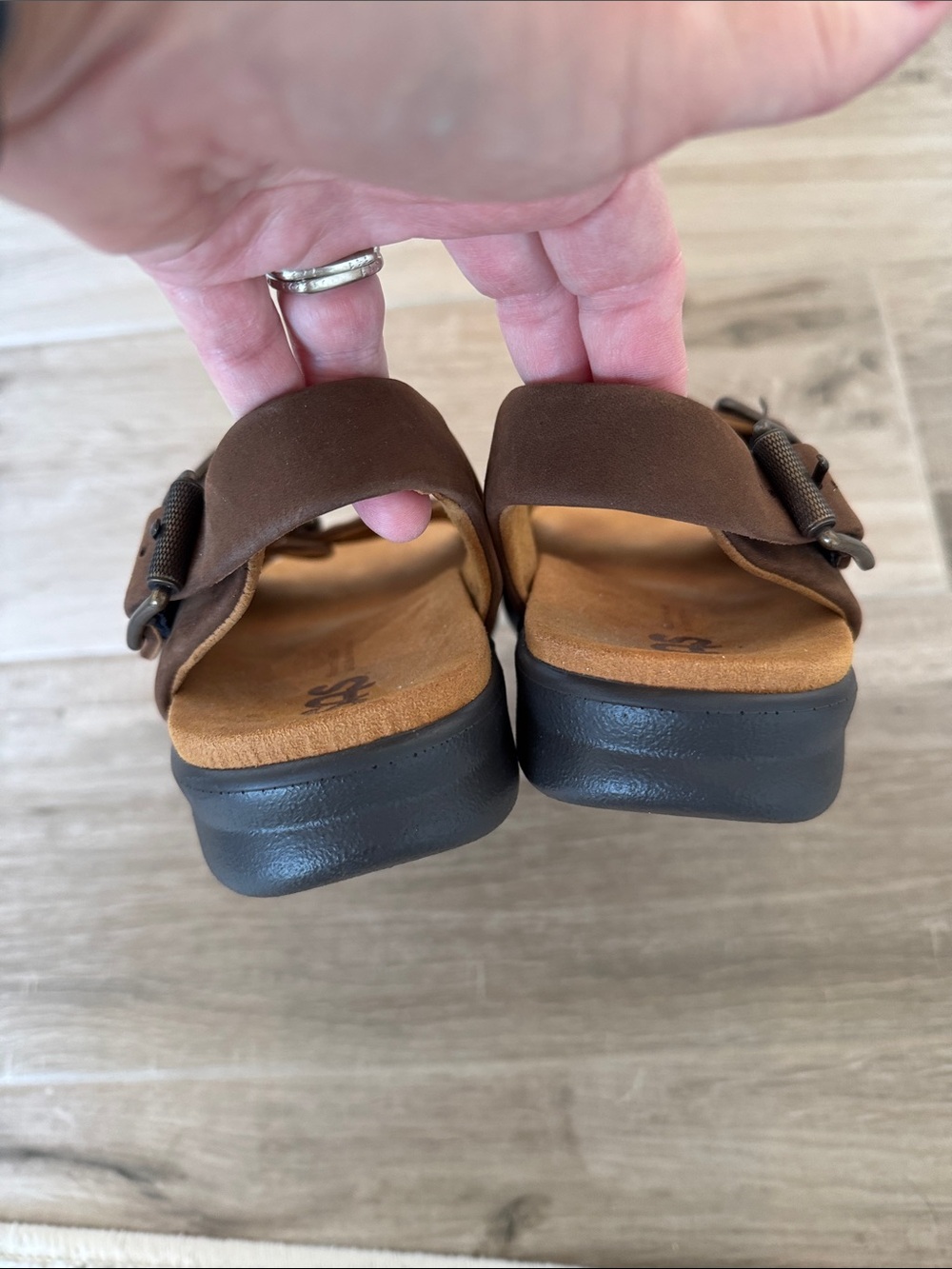 SAS 8 suede sandals - Picture 5 of 6